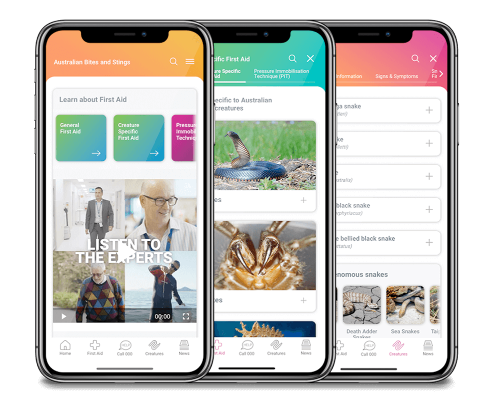 Bites and Stings app