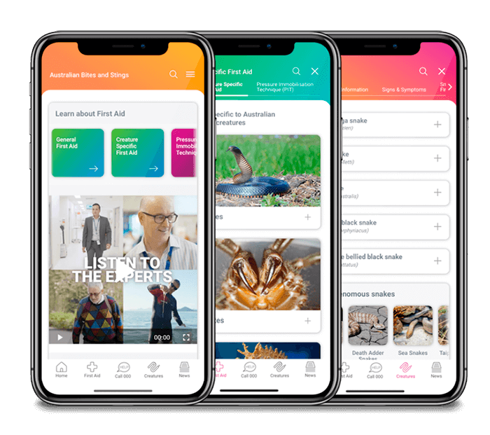 Australian Bites and Stings App