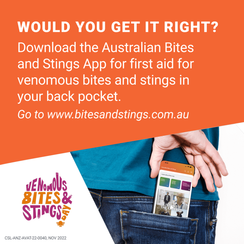 Bites and Stings App - would you get it right?